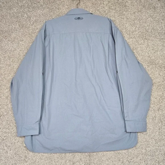 Arborwear‎ Shirt Mens 2XL Double Pocket Long sleeve Tree Climb blue outdoor - Picture 2 of 10